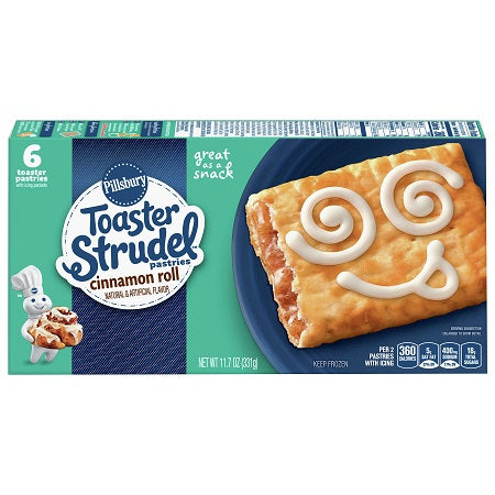 Pillsbury Cinnamon Roll Toaster Strudel 11.7 oz