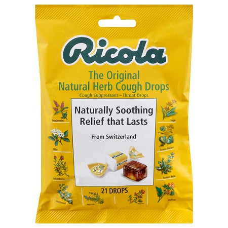 Ricola Cough Drop Original Bag 21ct