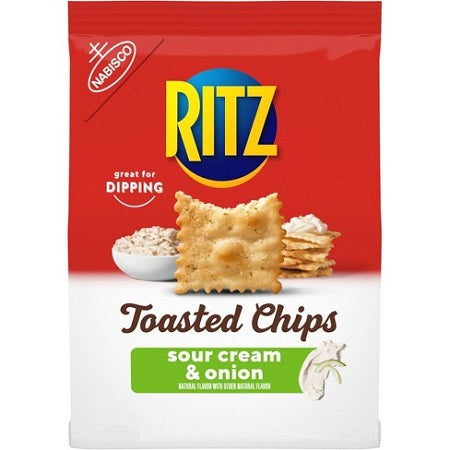 Ritz Toasted Chip Sour Cream and Onion 8.1oz