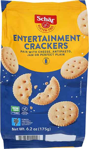 Schar  Entertainment Crackers Gluten Free 6.2oz