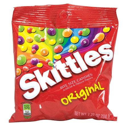 Skittles Original Peg Candy 7.2oz/10463