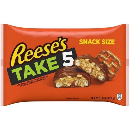 Take 5 Snack Size Chocolate Bars 11.25oz