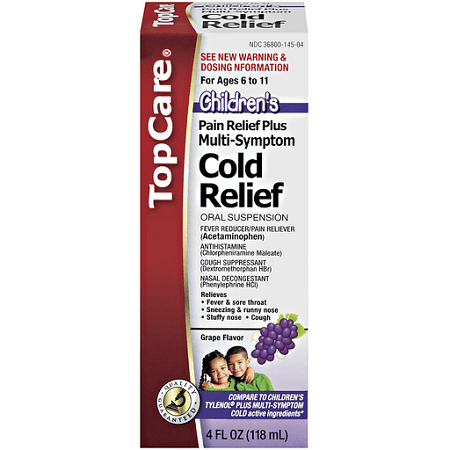 TopCare TC Child/Cough DM Elixir 4 oz