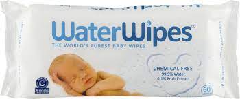 WaterWipes Original Baby Wipes 99.9% Water Unscented Hypoallergenic for Sensitive Newborn Skin 60 ct