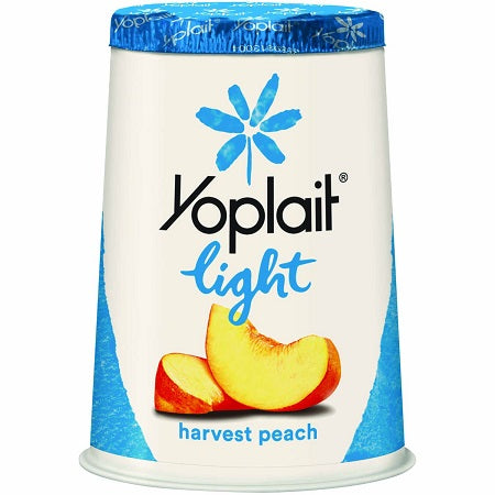 Yoplait Light Peach Yogurt 6oz.