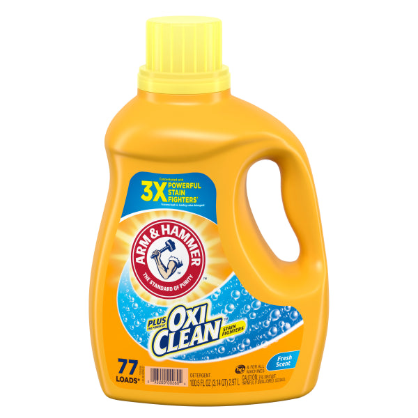 Arm & Hammer 3X Stain Fighters Fresh Scent Detergent 100.5 oz