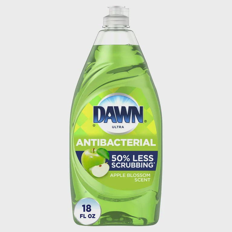 Dawn Apple Blossom Antibacterial Dishwashing Liquid 18 oz