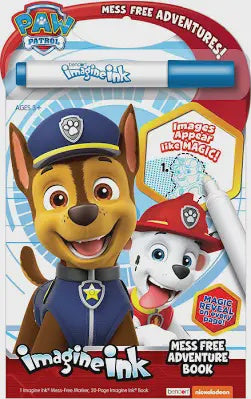 Paw Patrol Imagine Ink game book