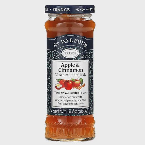 St Dalfour Apple & Cinnamon Fruit Spread 10 oz