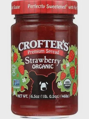 Crofter's Organic Strawberry Spread 16.5 oz