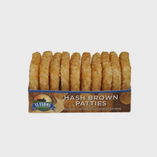 TJ Farms Hash Browns 10 ct