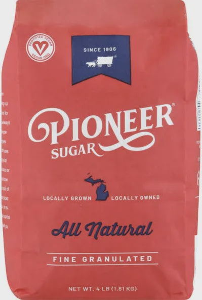 Pioneer Granulated Sugar 4 Lb Bag