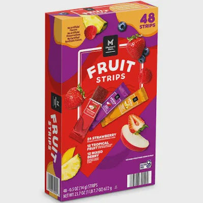 Member's Mark Fruit Strips Variety 48 ct