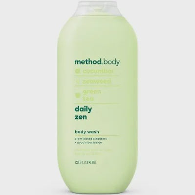 Method Daily Zen Body Wash 18 oz