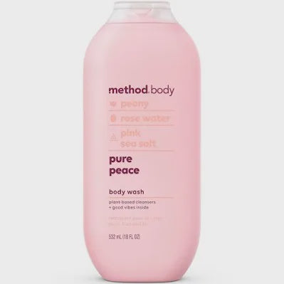 Method Pure Peace Body Wash 18 oz