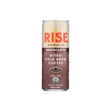 Rise Brewing Co Oat Milk Mocha Nitro Cold Brew Coffee 7fl oz