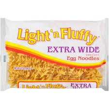 Light 'n Fluffy Extra Wide Egg Noodles 12oz