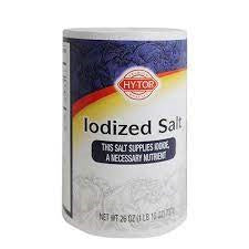 Hy-Top Iodized Salt/26oz