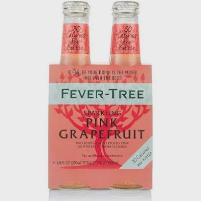 Fever-Tree Sparkling Pink Grapefruit Mixer 4pk