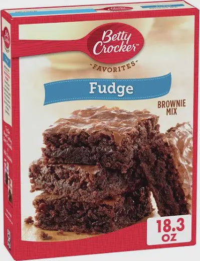 Betty Crocker Fudge Brownie Mix  16.3 oz