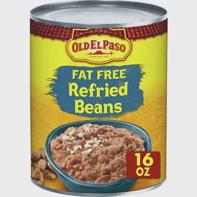 Old El Paso Fat Free Refried Beans 16 oz