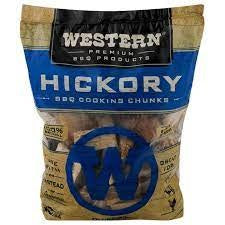 Western Hickory BBQ Cooking Chunks 10lb