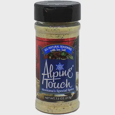 Alpine Touch All-Natural Seasoning With Sea Salt 7.5 oz