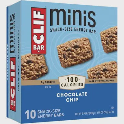 Clif Bar Mini Chocolate Chip 10 ct