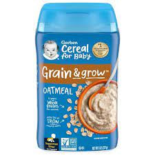 Gerber Cereal for Baby Oatmeal 8oz