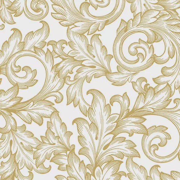 Baroque Gold/White, 33x33, 20 Ct.