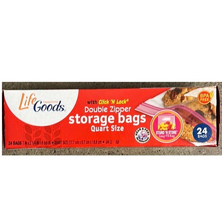 LG Quart Storage Bag 24 ct