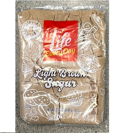 Life Every Day Light Brown Sugar 2 lb