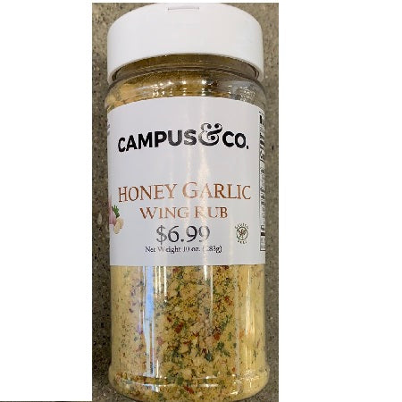 Campus&Co Honey Garlic Wing Rub 10 oz