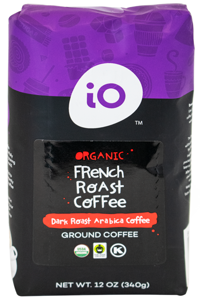 Inspired Organics Dark Roast Ground Coffee 12oz