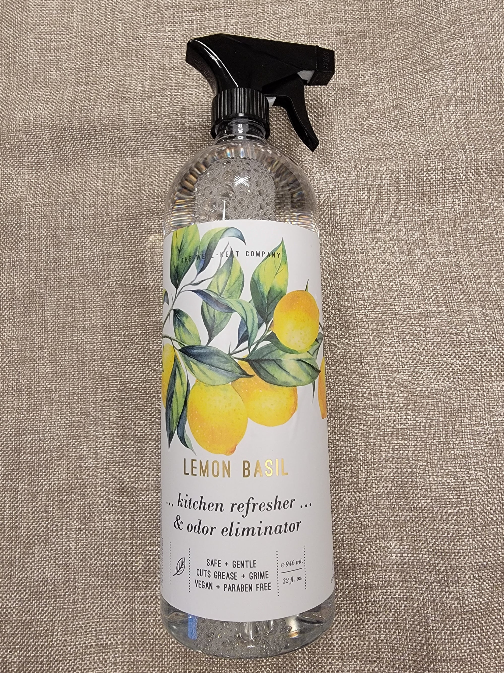 Lemon Basil Kitchen Multi-Purpose Cleaner 32 oz