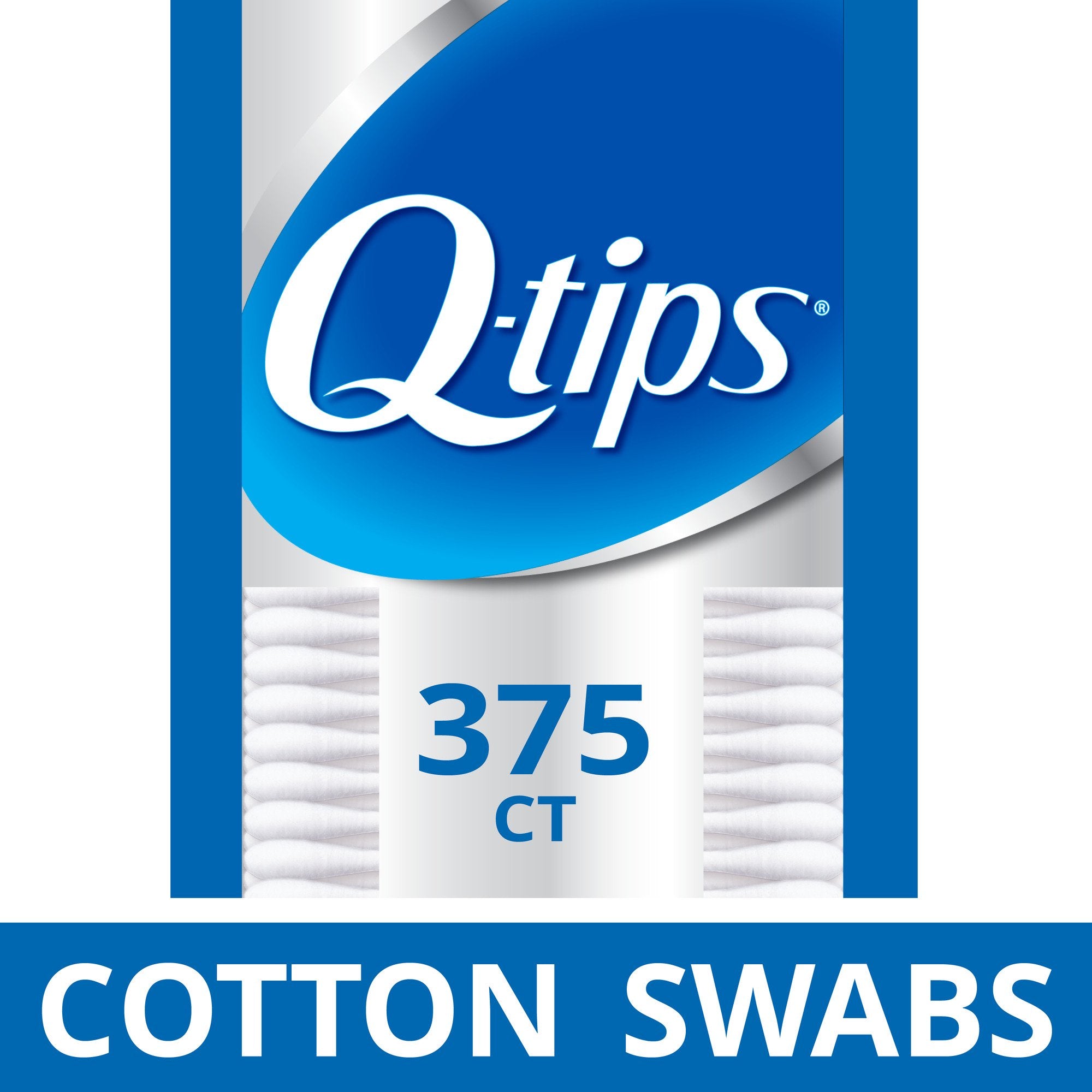 Q-Tips Cotton Swabs 375ct