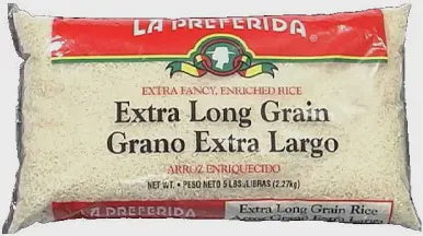 La Preferida Extra Long Grain Rice 5 lbs