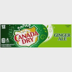 Canada Dry Ginger Ale 12ct