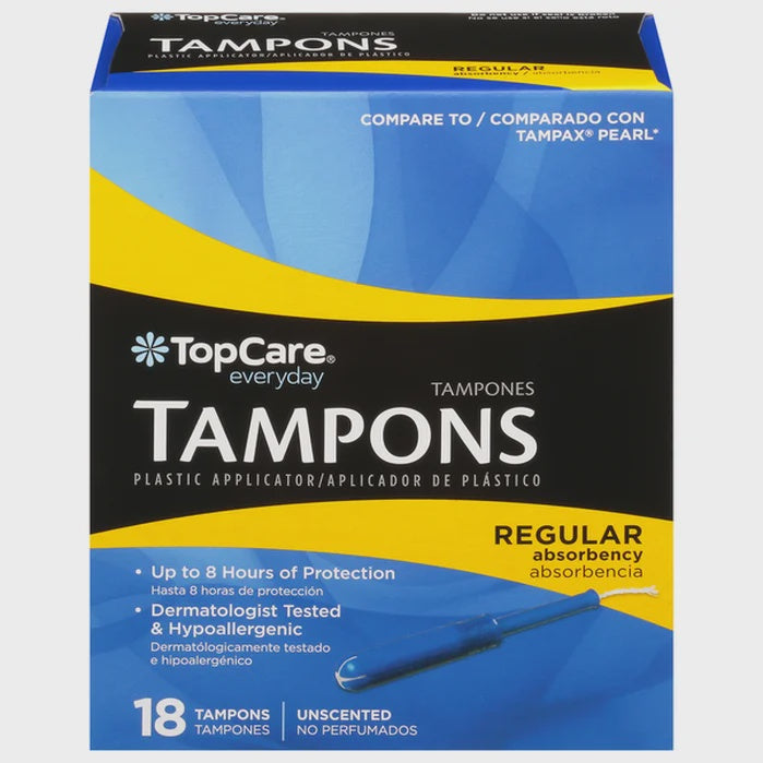 *Topcare Regular Unscented Tampons 40 ct