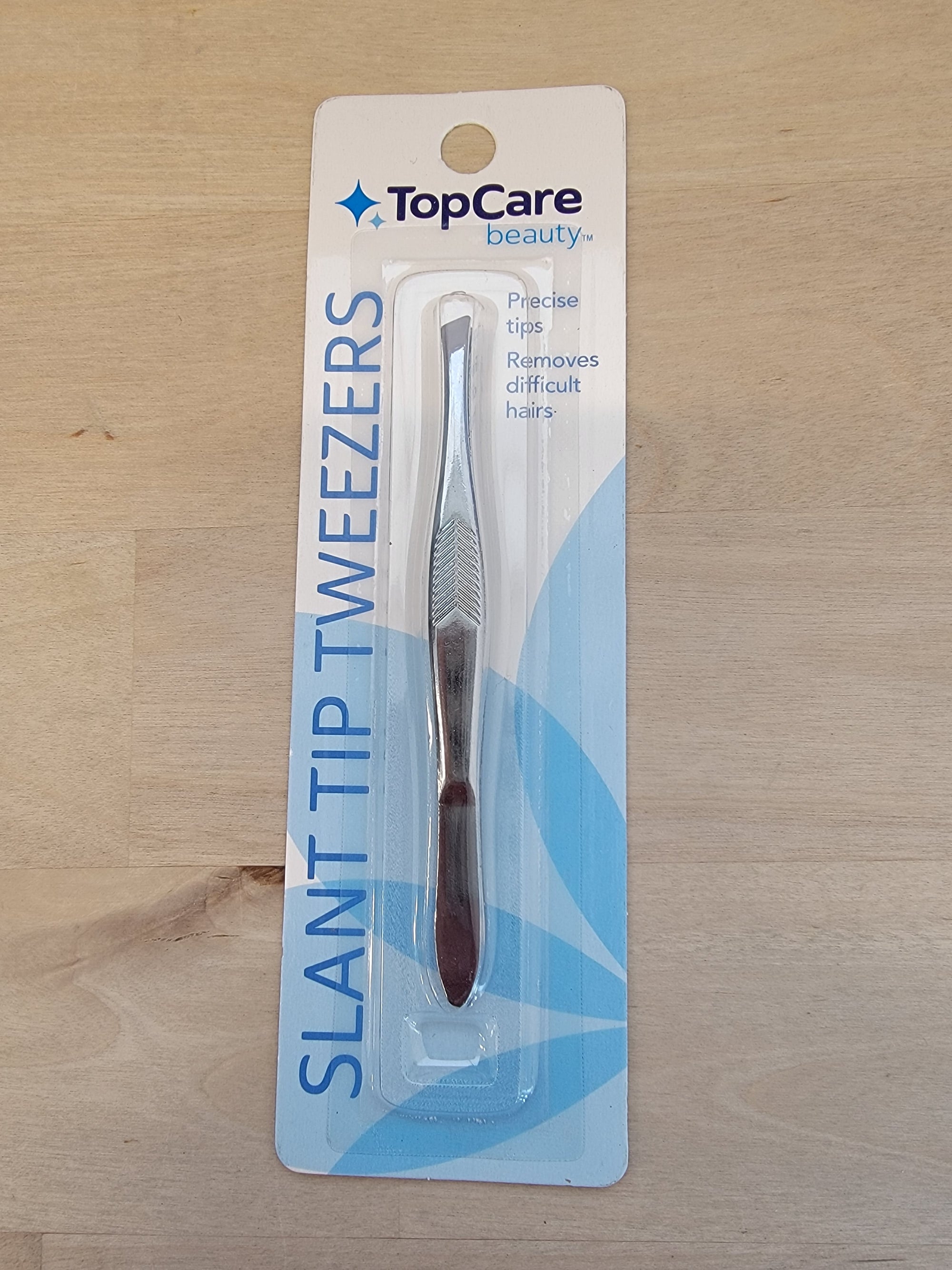 TopCare Slant Tip Tweezer 1 ct