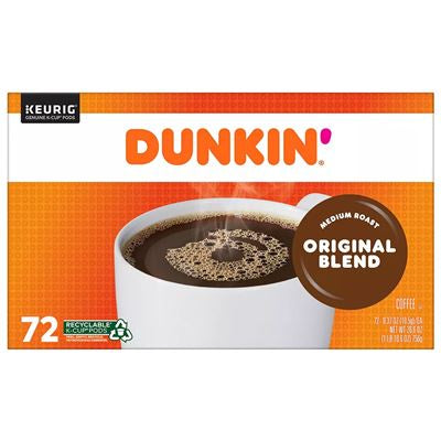 Dunkin Donuts Coffee K-Cups 72ct